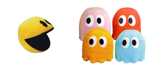 Pac-Man with Sound Moving Plush Toy