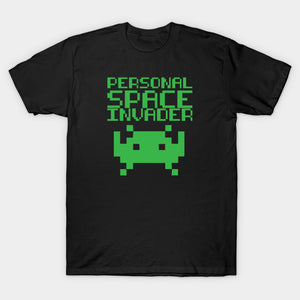 Short sleeve space invader t-shirt